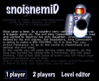 Snoisnemid - Screenshot - Game Title Image