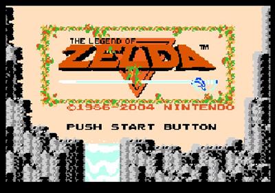 The Legend of Zelda - Screenshot - Game Title Image