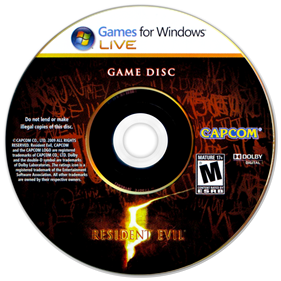 Resident Evil 5 - Disc Image
