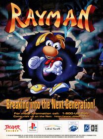 Rayman - Advertisement Flyer - Front Image