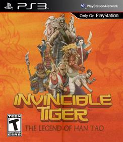 Invincible Tiger: The Legend of Han Tao - Fanart - Box - Front Image