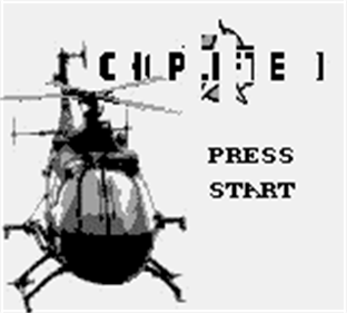 Choplifter II: Rescue Survive - Screenshot - Game Title Image