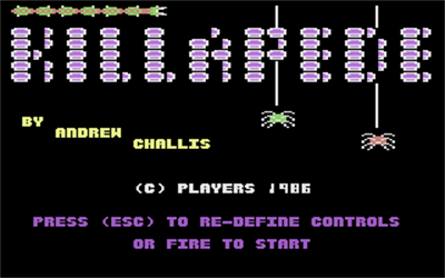 Killapede - Screenshot - Game Title Image