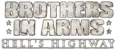 Brothers in Arms: Hell's Highway - Clear Logo Image