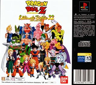 Dragon Ball Z: Ultimate Battle 22 - Box - Back Image