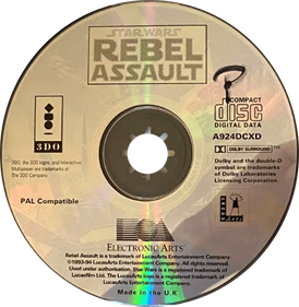 Star Wars: Rebel Assault - Disc Image