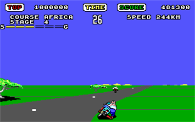 Super Hang-On - Screenshot - Gameplay Image