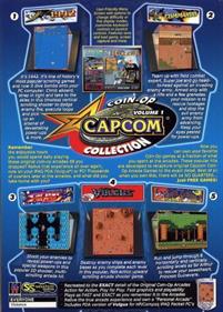 Capcom Coin-Op Collection: Volume 1 - Box - Back Image