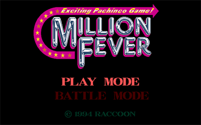 Million Fever - Screenshot - Game Title Image