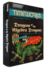 Dungeon of the Algebra Dragons - Box - 3D Image