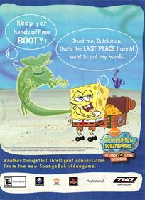 SpongeBob SquarePants: Revenge of the Flying Dutchman - Advertisement Flyer - Front Image