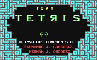 Team Tetris - Screenshot - Game Title Image