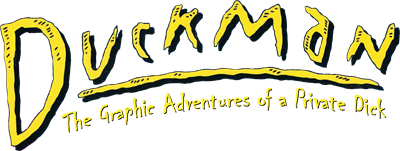 Duckman: The Graphic Adventures of a Private Dick - Clear Logo Image