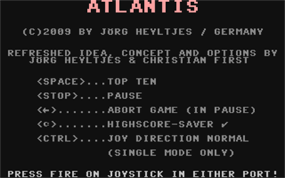 Atlantis (Technische Maschinenfabrik) - Screenshot - Game Title Image