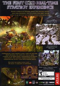 Dungeons & Dragons: Dragonshard - Box - Back Image