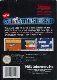 New Ghostbusters II - Box - Back Image