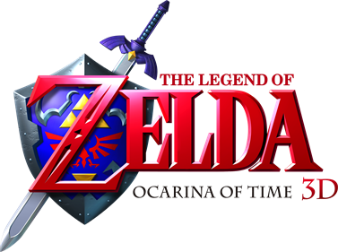 The Legend of Zelda: Ocarina of Time 3D - Clear Logo Image