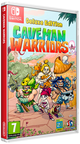 Caveman Warriors - Box - 3D Image