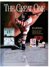 Wayne Gretzky and the NHLPA All-Stars - Advertisement Flyer - Front Image