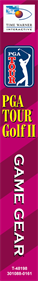 PGA Tour Golf II - Box - Spine Image
