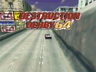 Destruction Derby 64 - Screenshot - Game Title Image