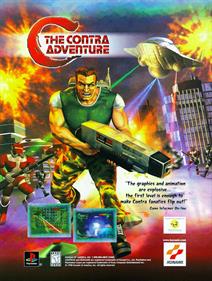 C: The Contra Adventure - Advertisement Flyer - Front Image