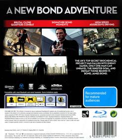 007: Blood Stone - Box - Back Image