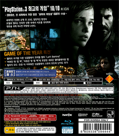 The Last of Us - Box - Back Image