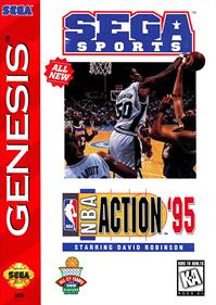 NBA Action '95 Starring David Robinson - Box - Front Image