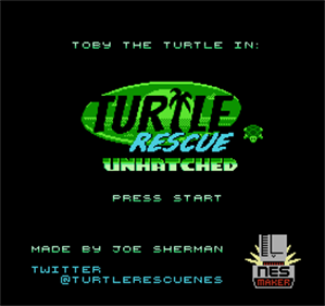 Turtle Rescue: Unhatched - Screenshot - Game Title Image