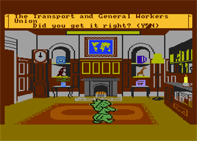 Trivial Pursuit: The Computer Game: Atari 48K Genus Edition - Screenshot - Gameplay Image