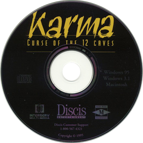 Karma: Curse of the 12 Caves - Disc Image