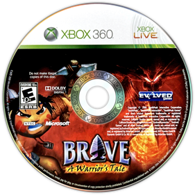 Brave: A Warrior's Tale - Disc Image