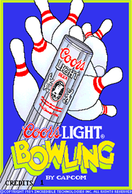 Coors Light Bowling - Screenshot - Game Title Image