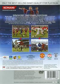 PES 2009: Pro Evolution Soccer - Box - Back Image