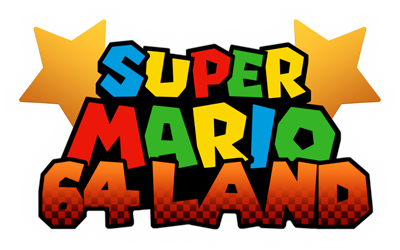 Super Mario 64 Land - Clear Logo Image