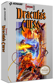Castlevania III: Dracula's Curse - Box - 3D Image
