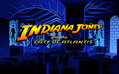 Indiana Jones and the Fate of Atlantis - Screenshot - Game Title Image