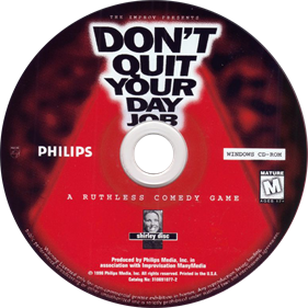 The Improv Presents: Don't Quit Your Day Job  - Disc Image