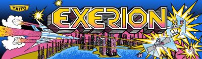 Exerion - Arcade - Marquee Image