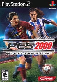 PES 2009: Pro Evolution Soccer - Box - Front Image