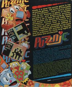 Puzznic - Box - Back Image