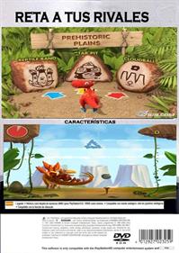 Konami Kids Playground: Dinosaurs: Shapes & Colors - Box - Back Image