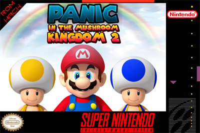 Panic in the Mushroom Kingdom 2 - Fanart - Box - Front Image