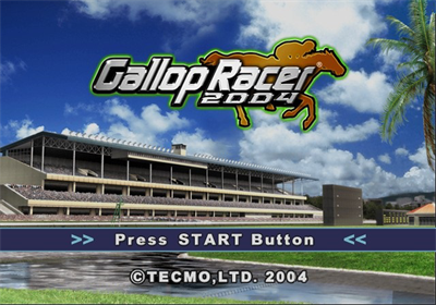 Gallop Racer 2004 - Screenshot - Game Title Image