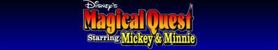 Disney's Magical Quest Starring Mickey & Minnie - Banner Image