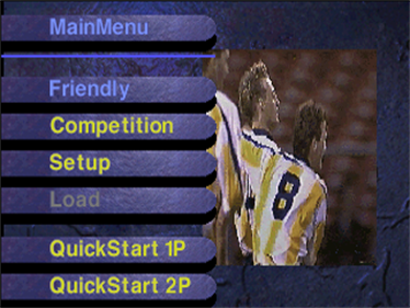 Striker '96 - Screenshot - Game Select Image