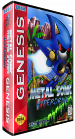 Metal Sonic Hyperdrive - Box - 3D Image