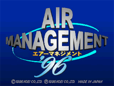 Air Management '96 - Screenshot - Game Title Image