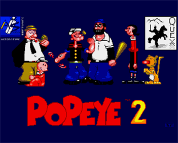 Popeye 2 - Screenshot - Game Title Image